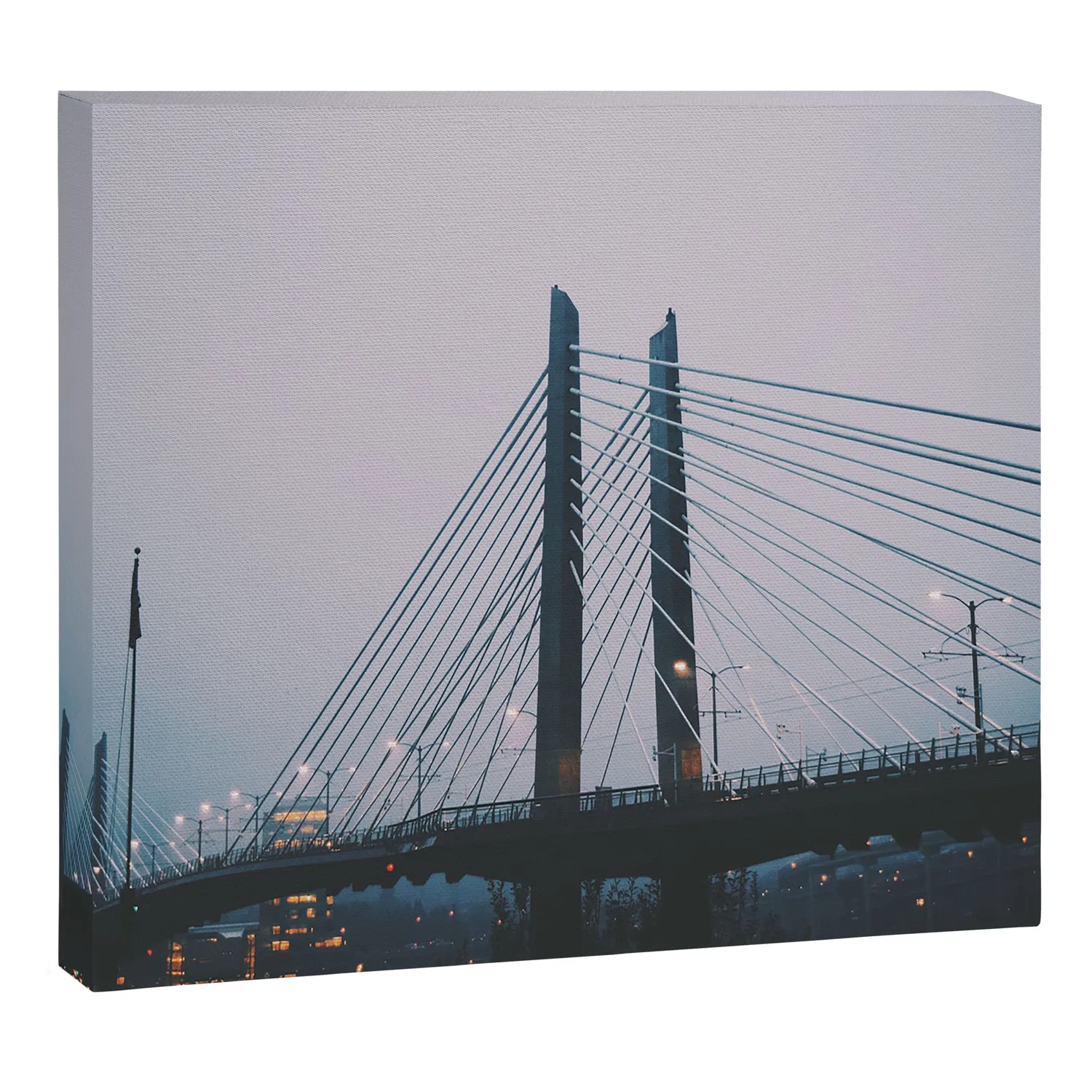 Society6 Tilikum Crossing toile pont
