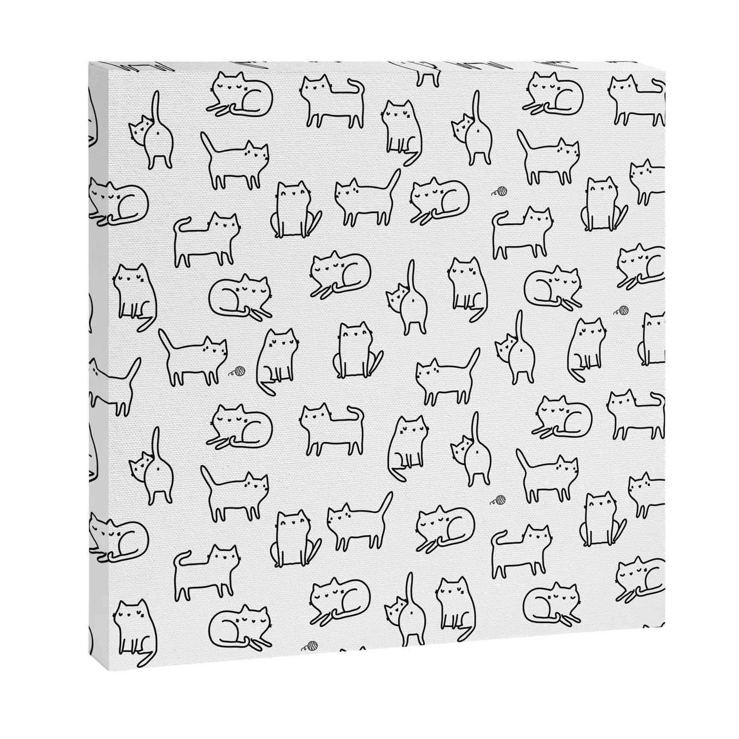 Society6 Cats, cats, cats toile motif chats