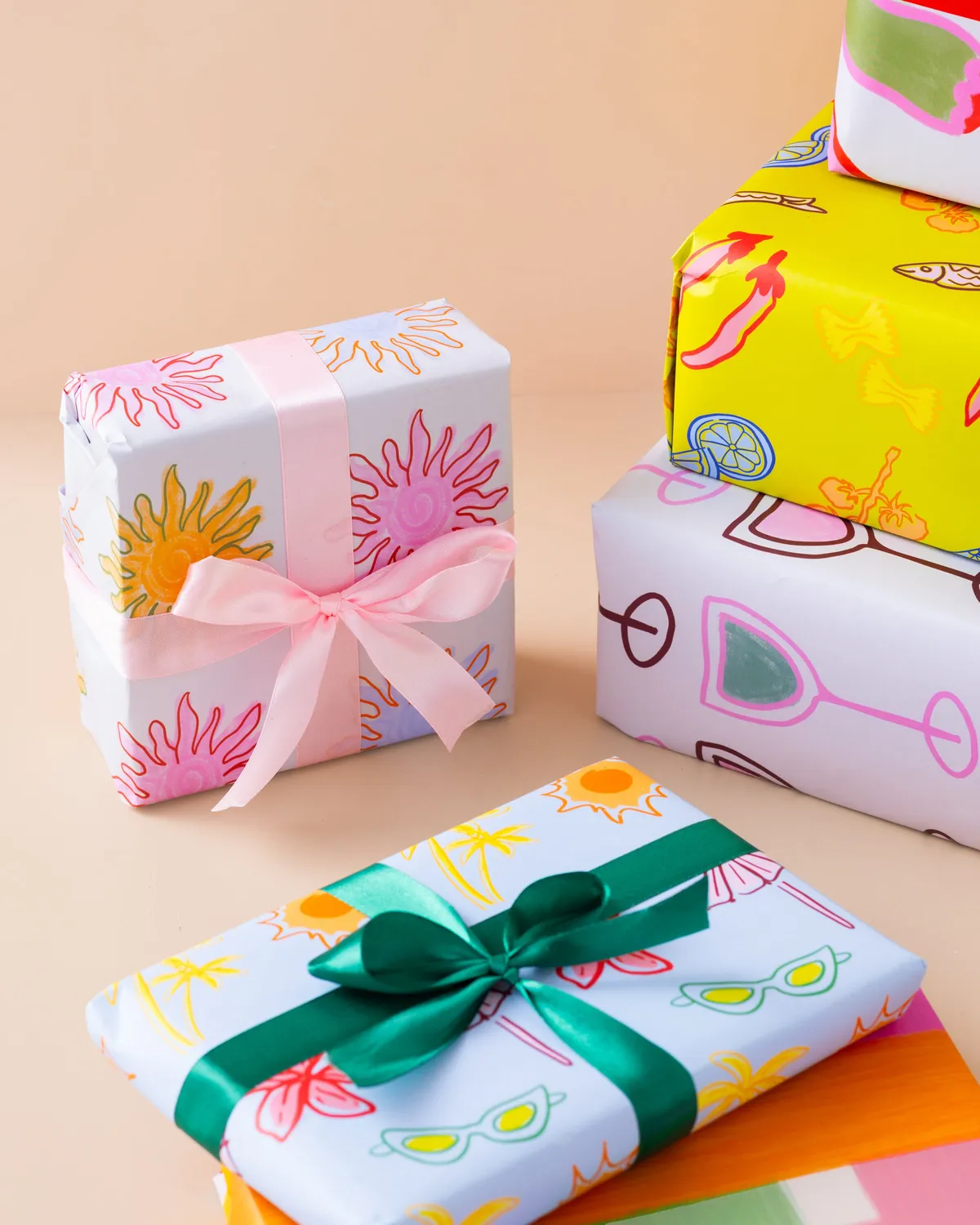 Maddison Ball Sunshine Pattern papier cadeau 50x70 cm
