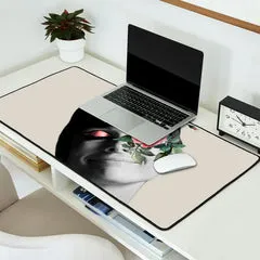 Society6 AUDREY HEPBURN 5 tapis de bureau portrait fleurs