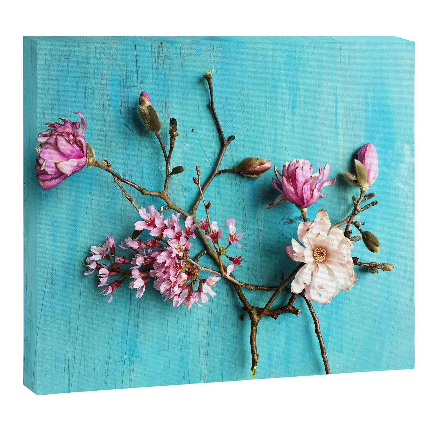 Society6 Flowers of Spring toile fleurs printemps