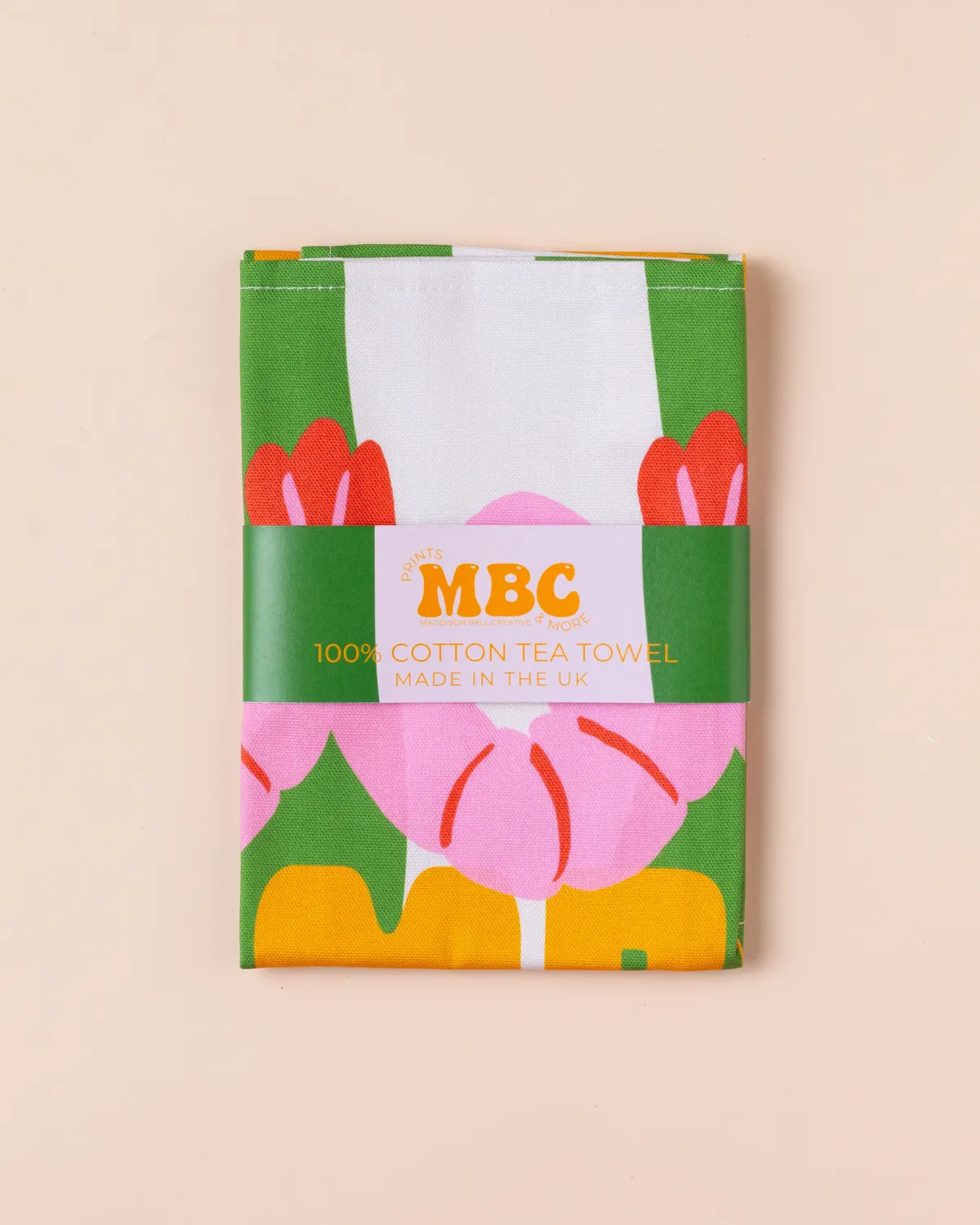 Maddison Ball Gambas torchon cuisine 68x45cm coton