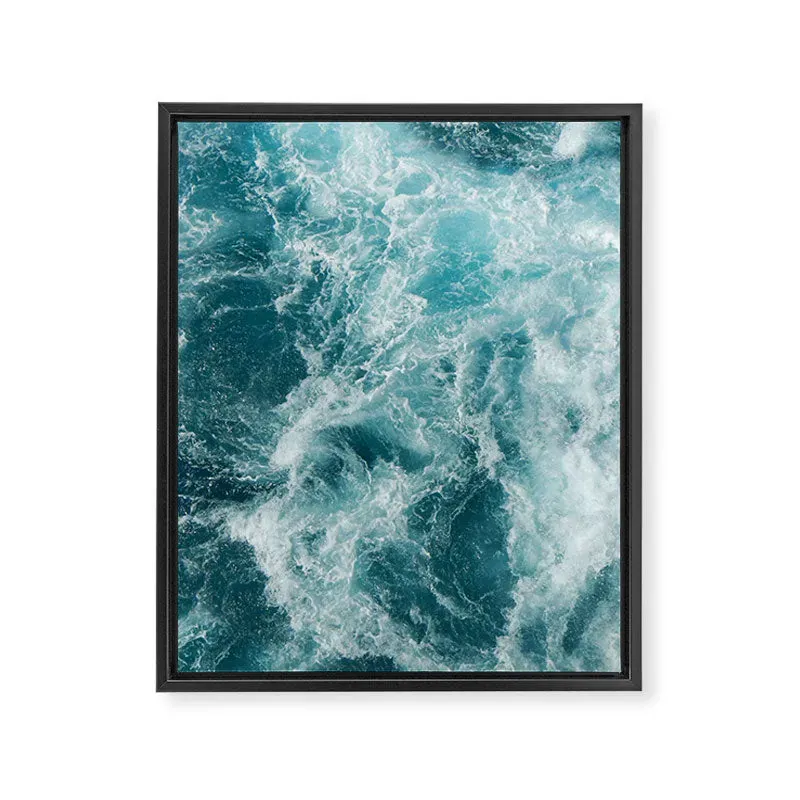 Society6 Sea toile encadrée