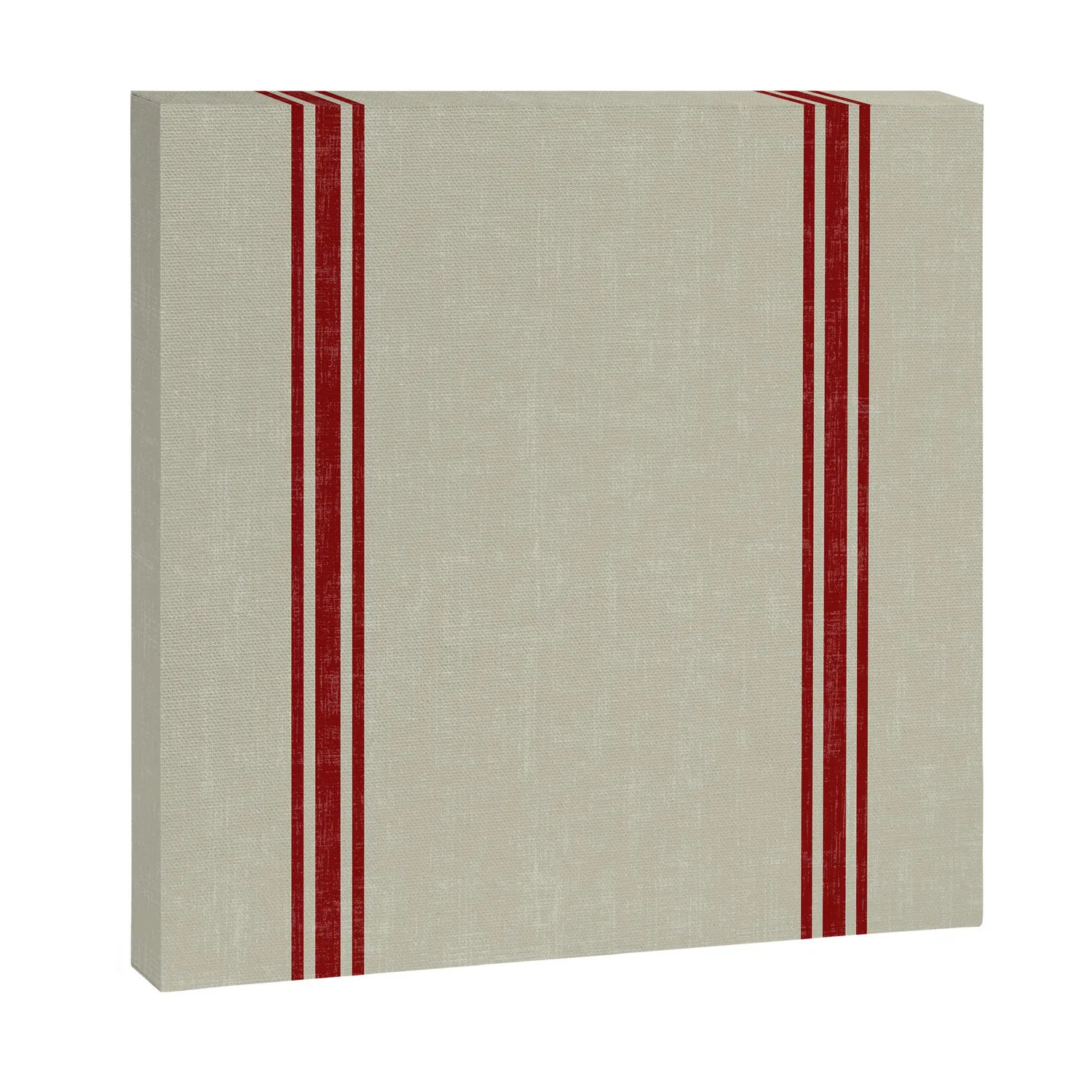 Society6 Vintage French Grainsack Berry toile lin
