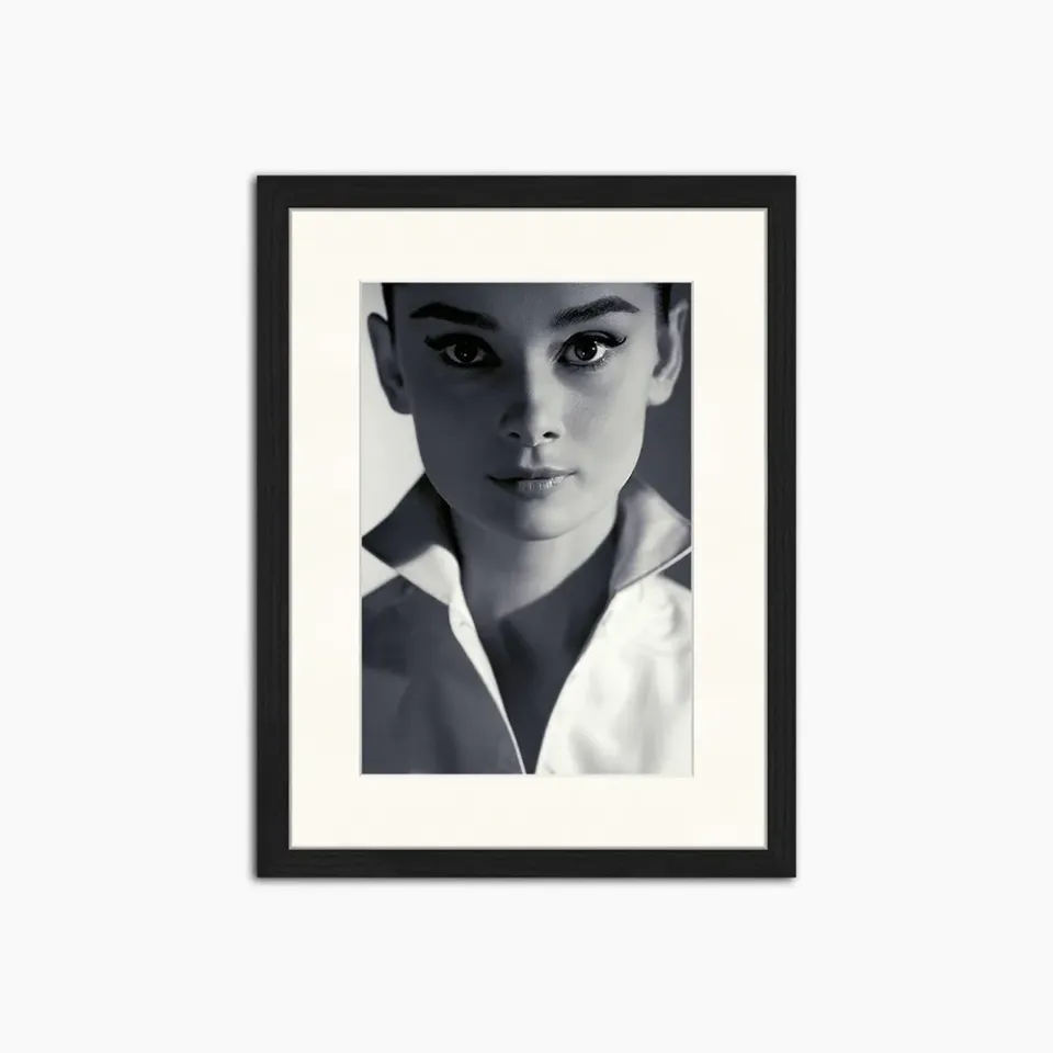 Any Image Audrey Hepburn Portrait cadre icône cinéma