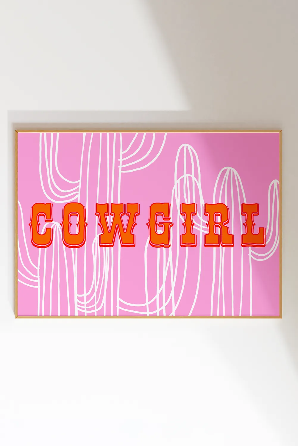 Maddison Ball Cowgirl affiche mate