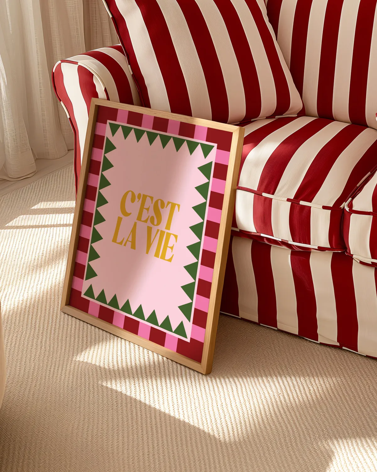 Maddison Ball C'est La Vie affiche papier mat 210g