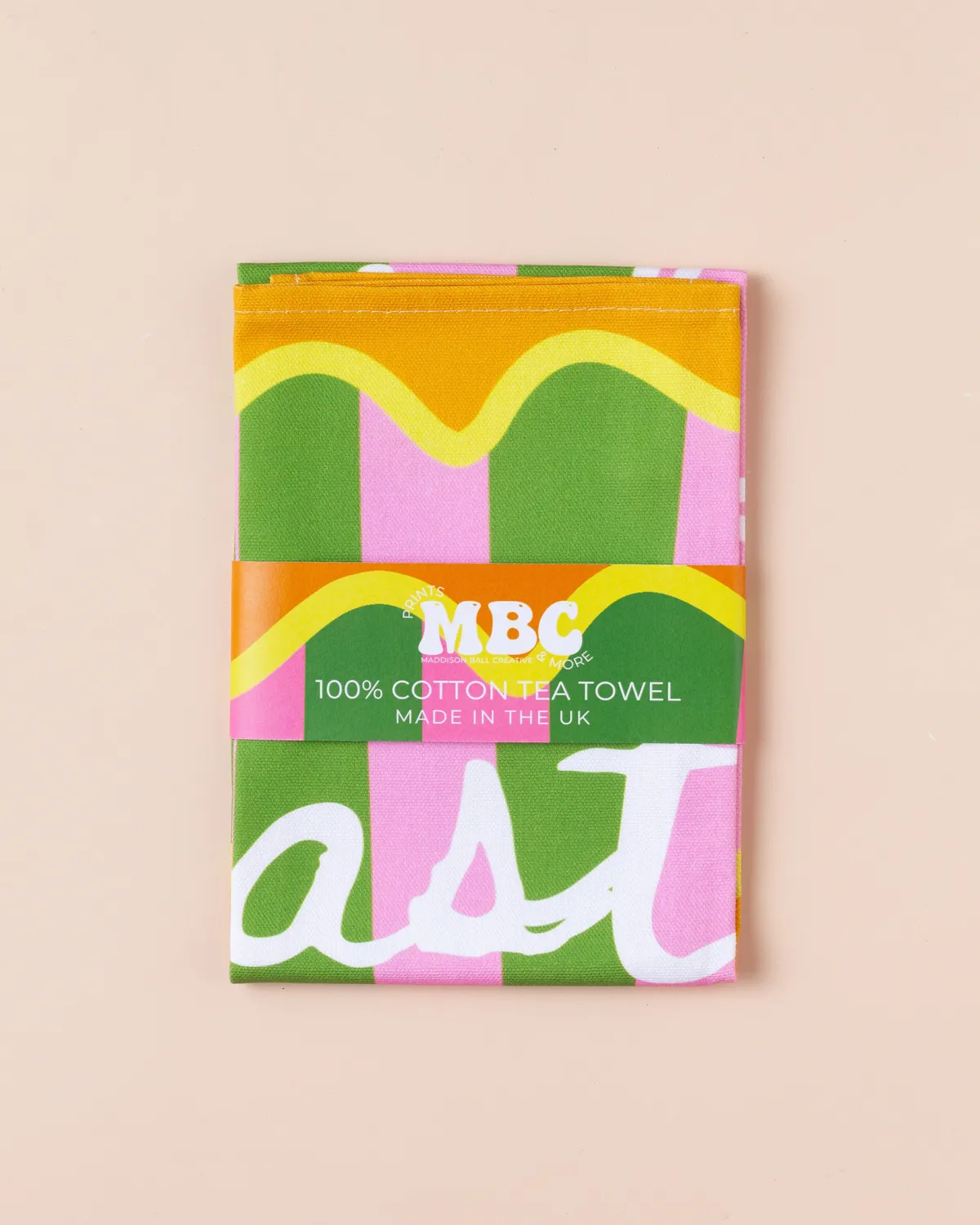 Maddison Ball Pasta Every Night torchon 68x45 coton