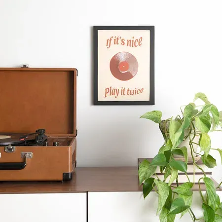 Society6 If Its Nice affiche foil édition limitée