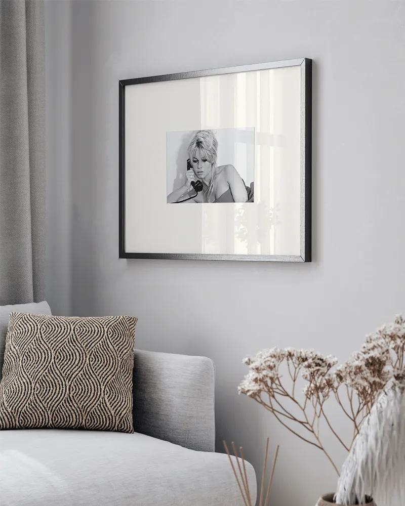 Any Image Brigitte Bardot Contempt toile encadrée 50x60 photo