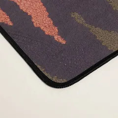 Society6 Kashimiran Kilim tapis de bureau chevrons rouille
