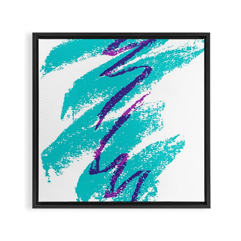 Society6 Jazz cup toile encadrée motif gobelet rétro