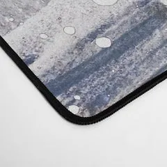 Society6 Fox Fox Fox tapis de bureau renard forêt hiver