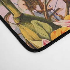 Society6 Summer Botanical Garden VIII II tapis bureau rose